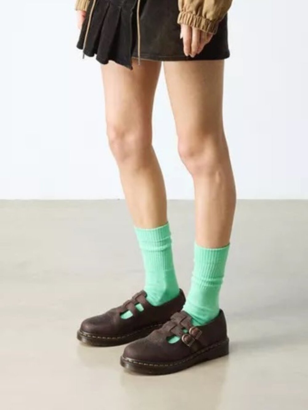 Dr. Martens ~ Chunky Leather Double Strap Mary Jane’s in size US 7 - Picture 16 of 16
